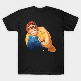 Rosie The Strong Chimp T-Shirt